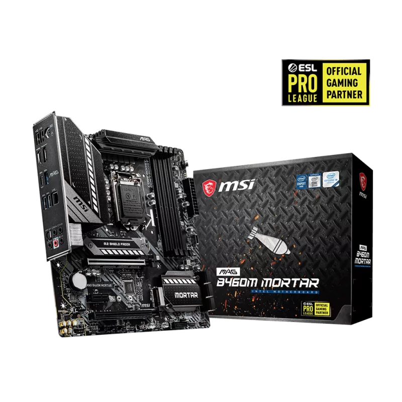 Msi MAG B460M Mortar Motherboard Msi MAG B460M Mortar Motherboard